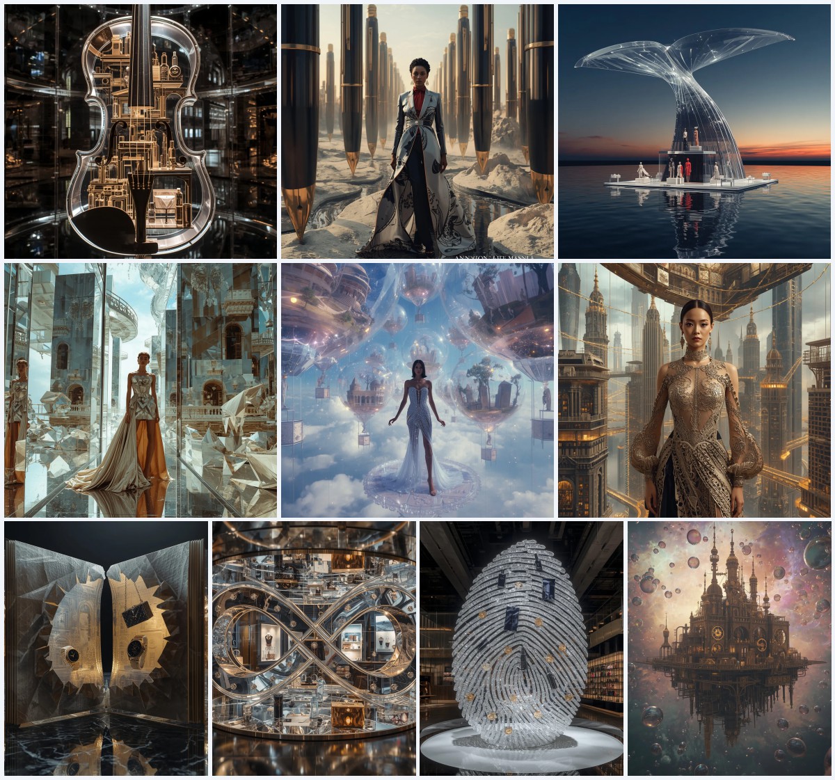New 10 AI Prompts for Mystical Moonlight Scenes with Ethereal Glow