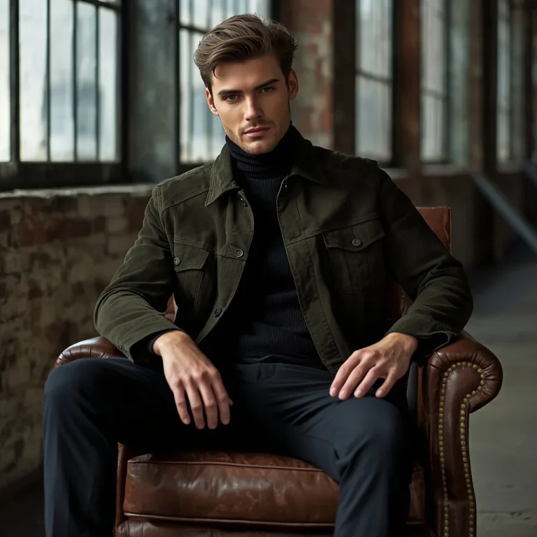 Sleek Mens Western Wear in Industrial Loft | Command Prompt