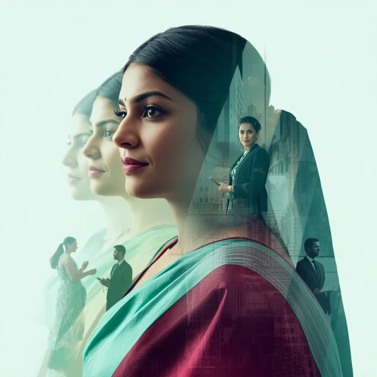 The Entrepreneur’s Vision: An Indian Businesswoman’s Ambitious Ascent | ai new prompt generator
